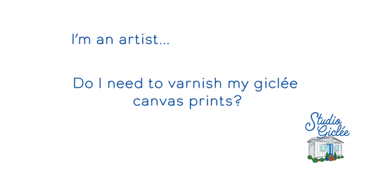 Varnishing Your Canvas Print