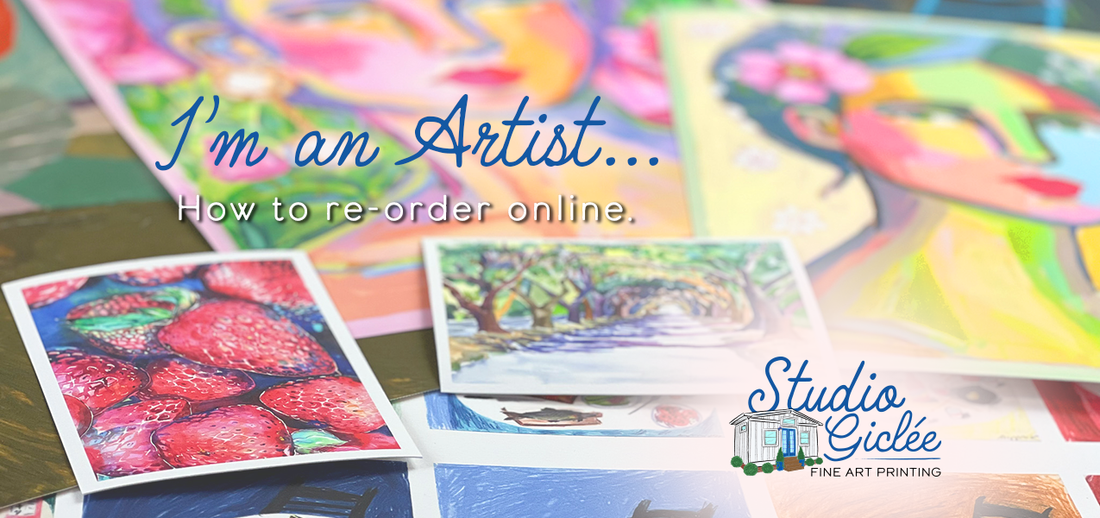 Help Guide for Re-Ordering Prints Online