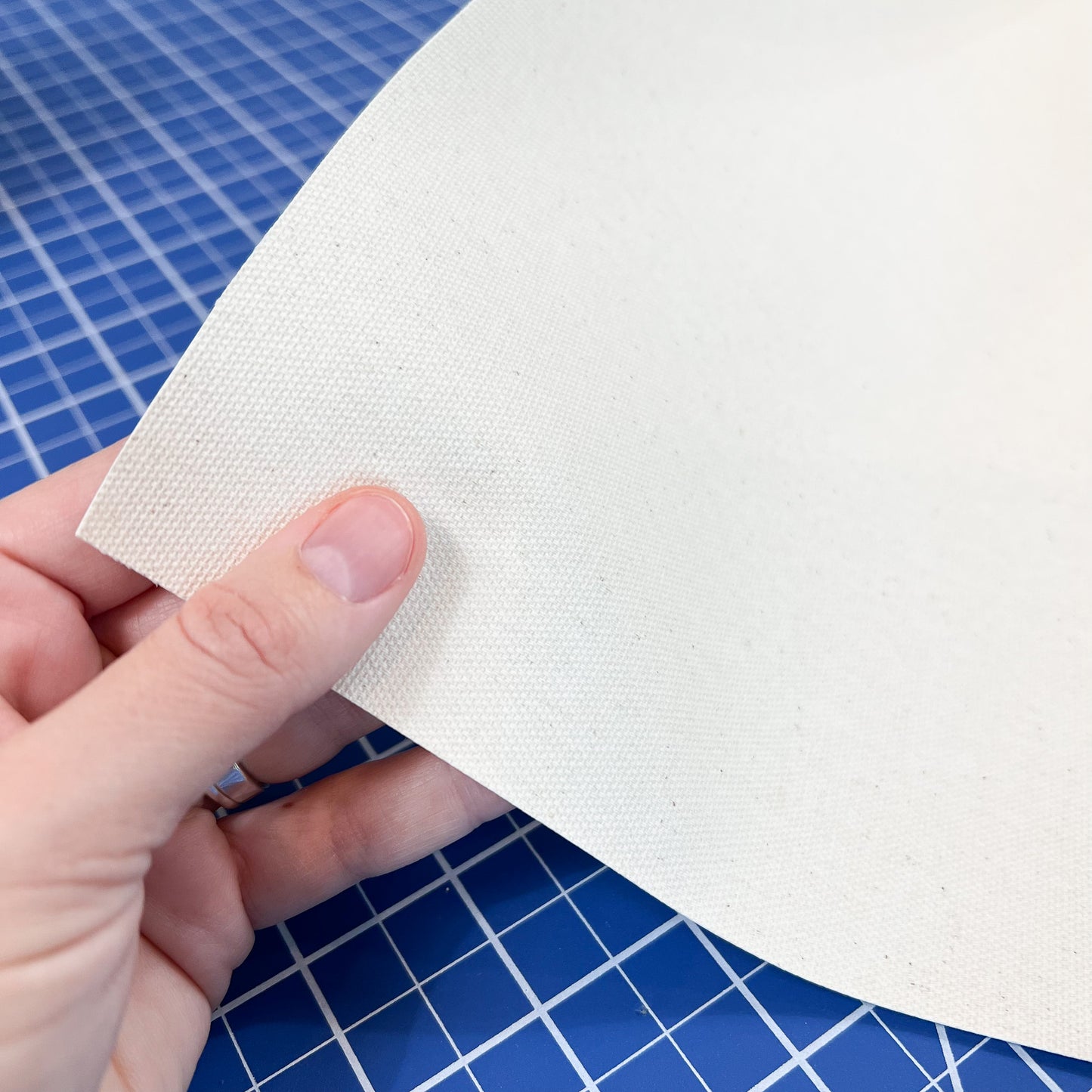Flat (unstretched) Canvas Trimmed to Size