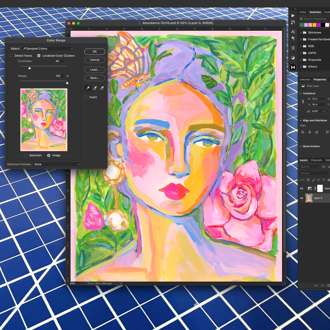Scanning/Color Correcting (1 image) up to 24x36"